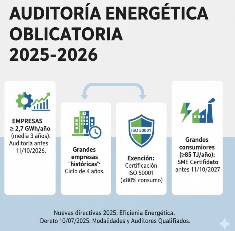 Auditoría energética obligatoria